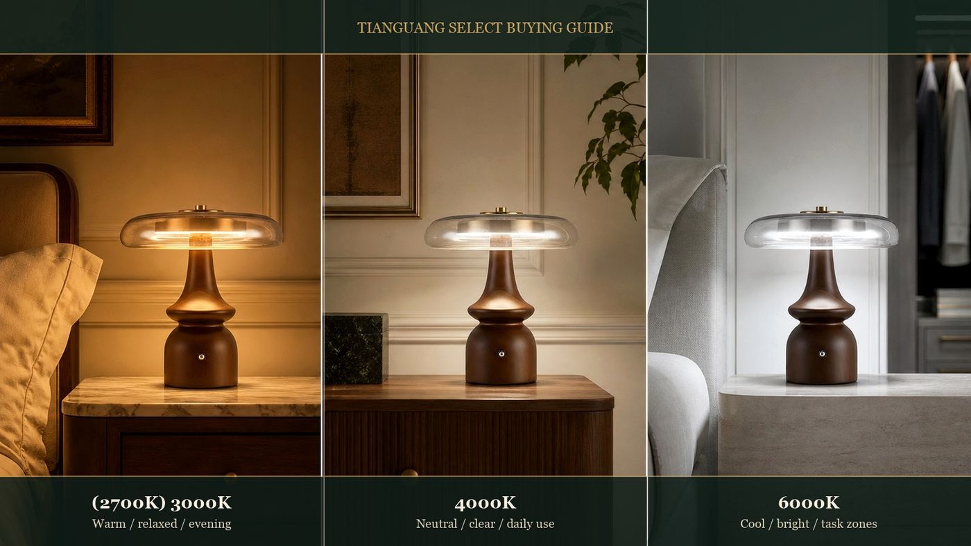 3000K vs 4000K for Bedroom Lighting