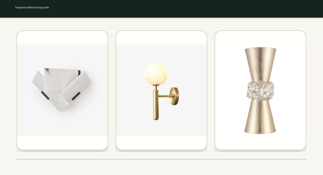 Alabaster wall sconces and warm stone-like wall lighting ideas