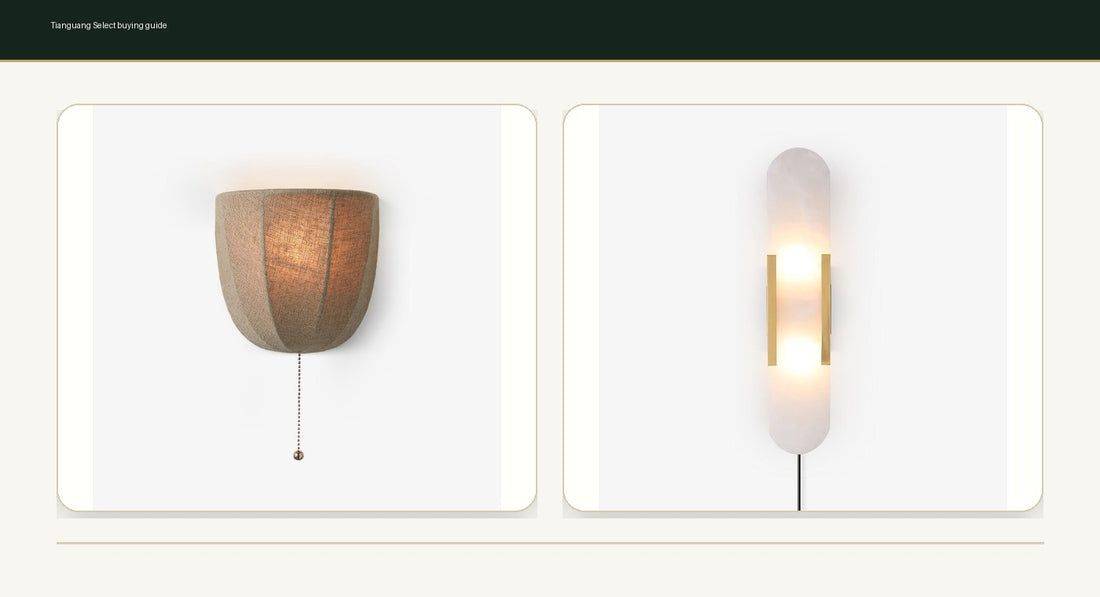 Hardwired and plug-in wall sconce comparison for home lighting