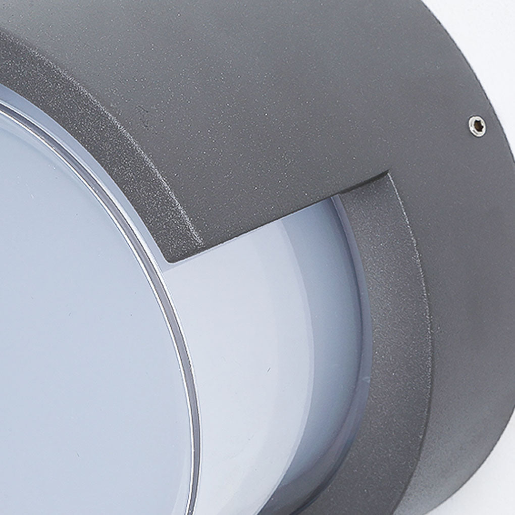 Contemporary Exterior Wall Fixtures Circular & Square Waterproof Designs for Gardens & Villas, Outdoor Wall Light, detail 17