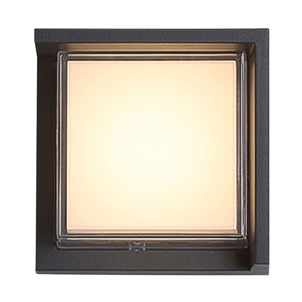 Contemporary Exterior Wall Fixtures Circular & Square Waterproof Designs for Gardens & Villas, Outdoor Wall Light, detail 6
