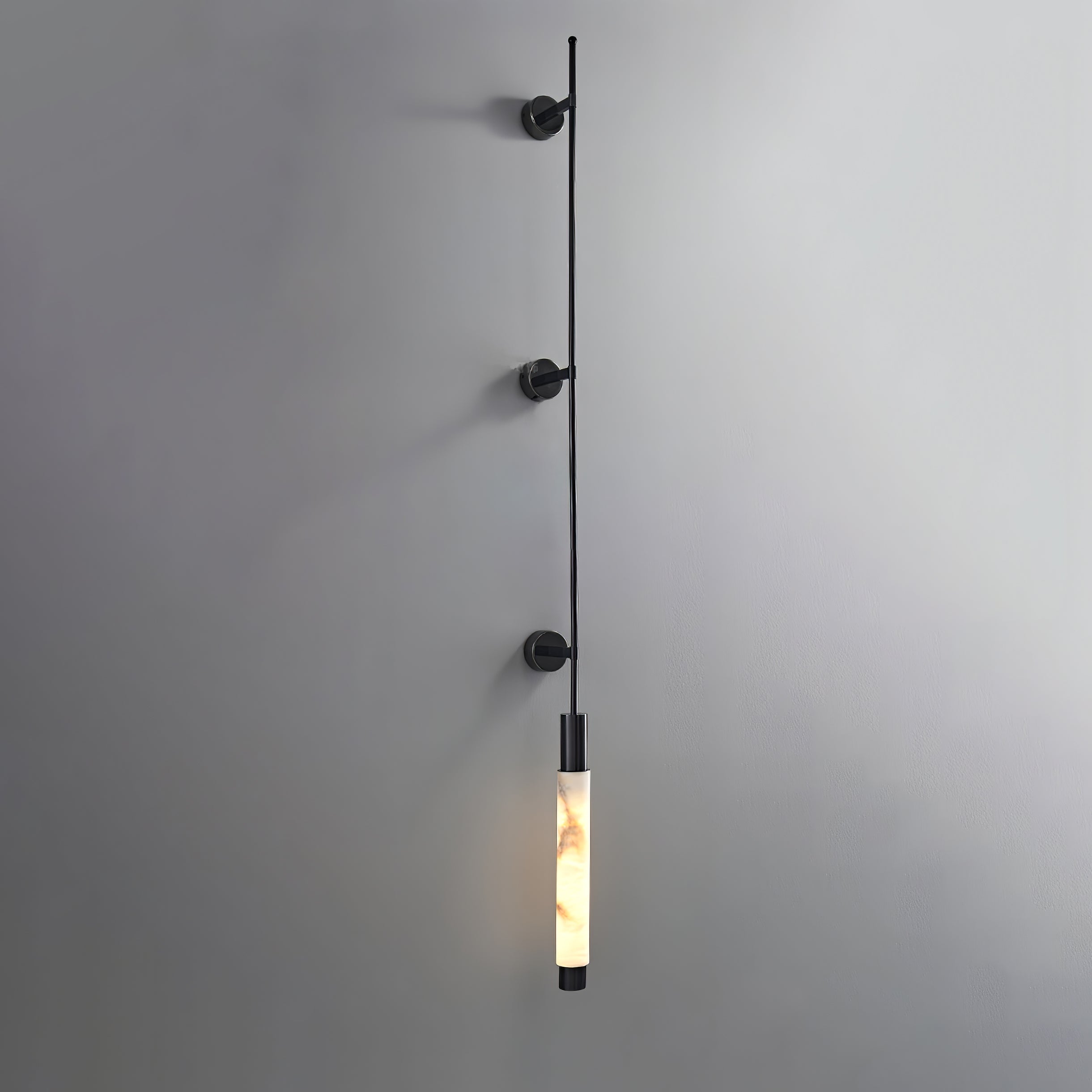 Verita Alabaster Wall Light, Hardwired Wall Sconce, detail 26