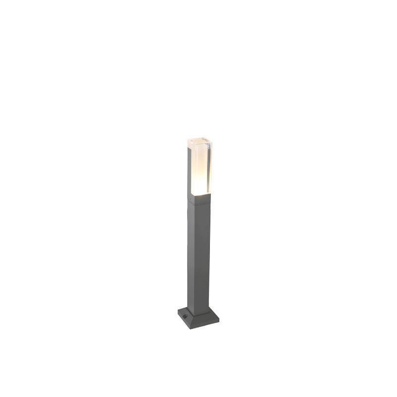 Square LED Waterproof Aluminum Black Clean-Lined Exterior Light Pathway Lights, Outdoor Wall Light, detail 6