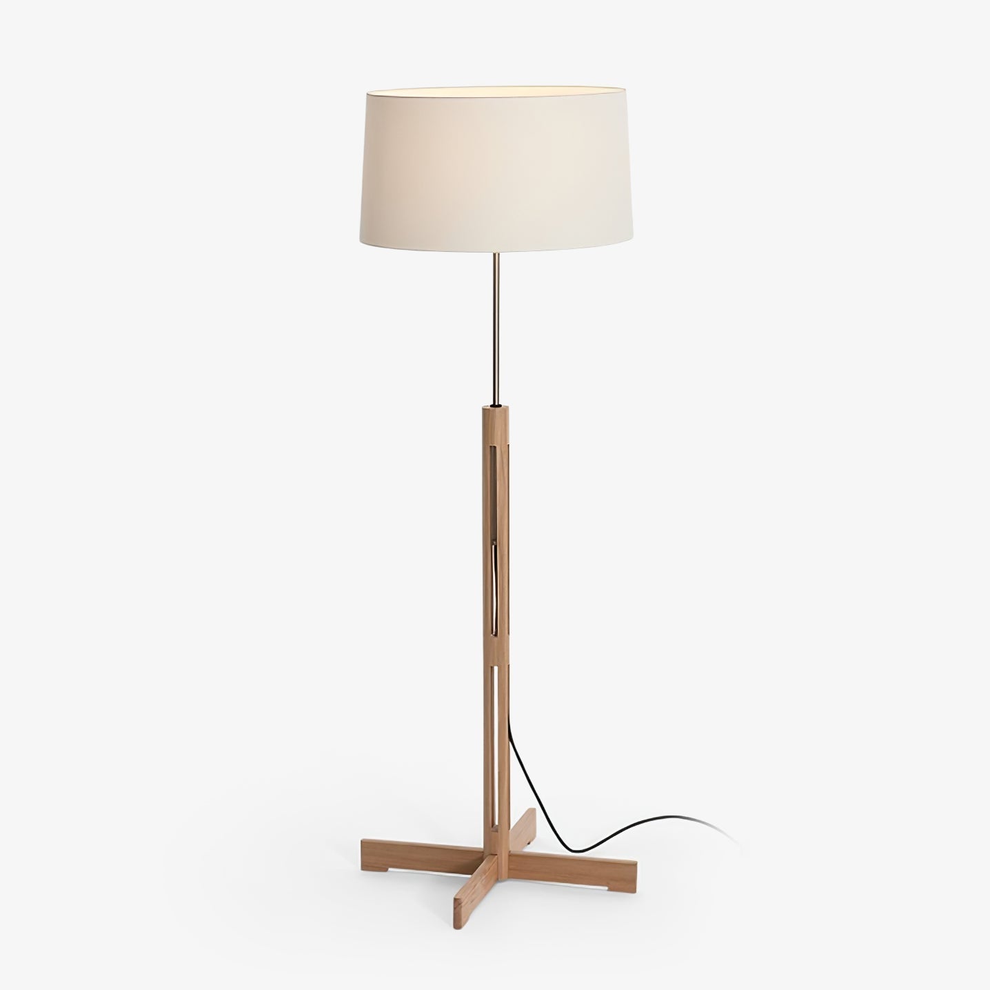 Nordic Frame Floor Light, Floor Lamp, Wood, Dia 50cm x H 150cm