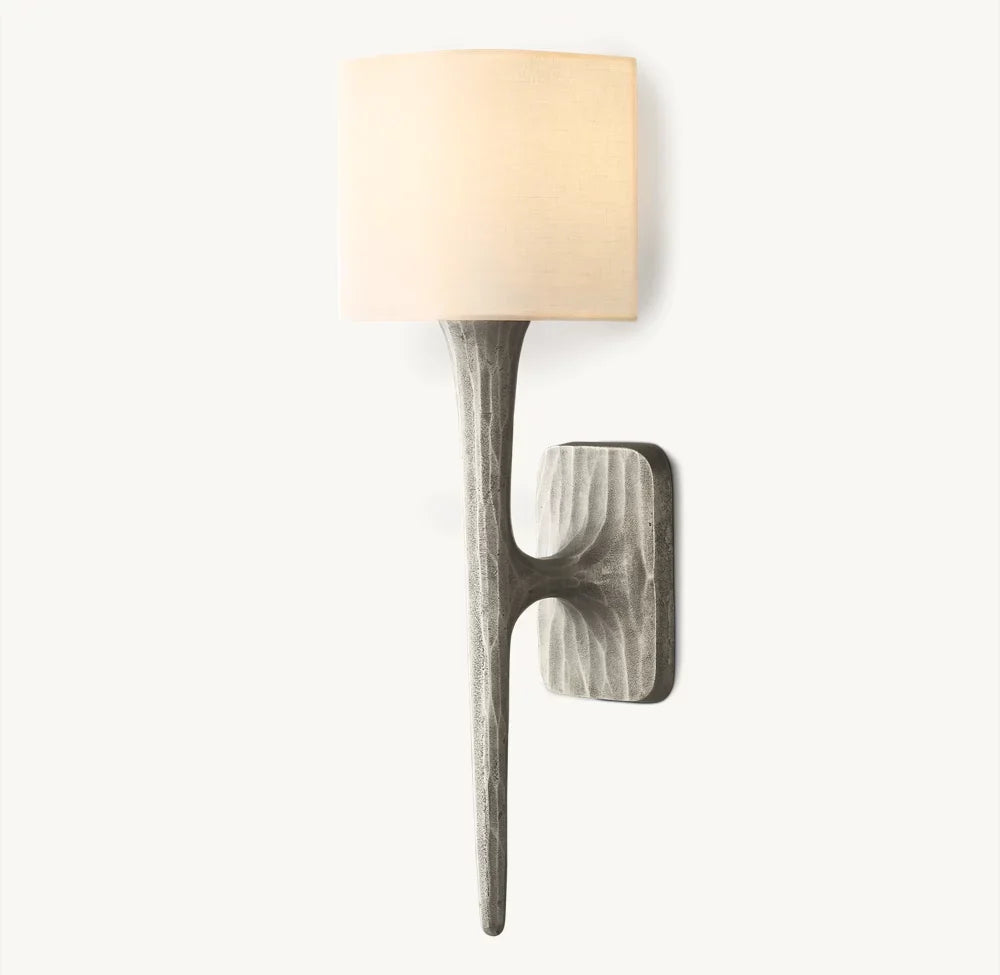 Thaddeus Shaded Wall Light, Bathroom Wall Sconce, detail 17
