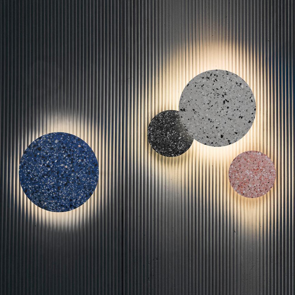 Terrazzo Wall Light, Hardwired Wall Sconce, detail 3