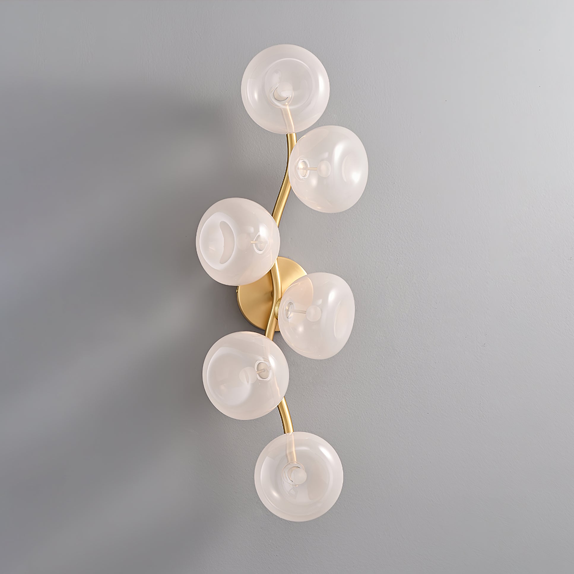 Aurora Vine Wall Light, Hardwired Wall Sconce, detail 20