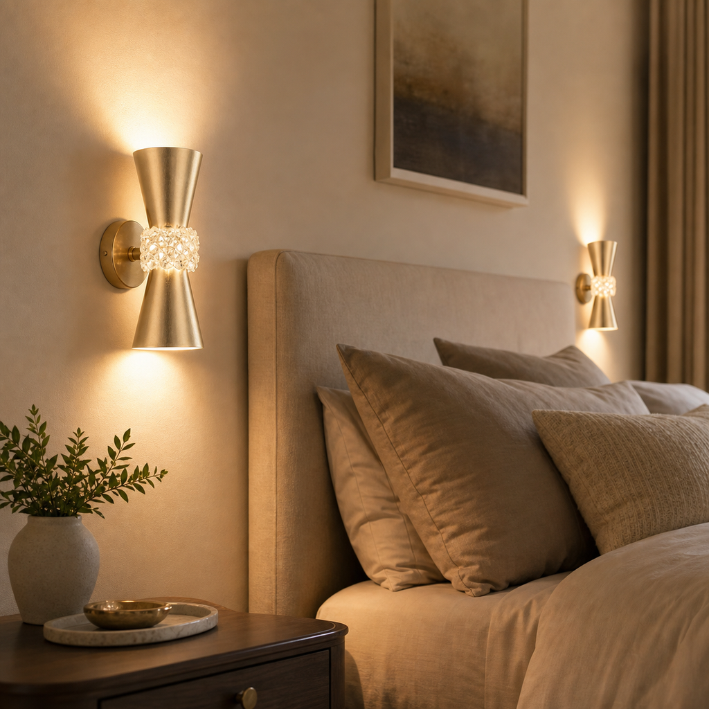 Artisan Arctic Halo 2 Light Wall Light detail view 9