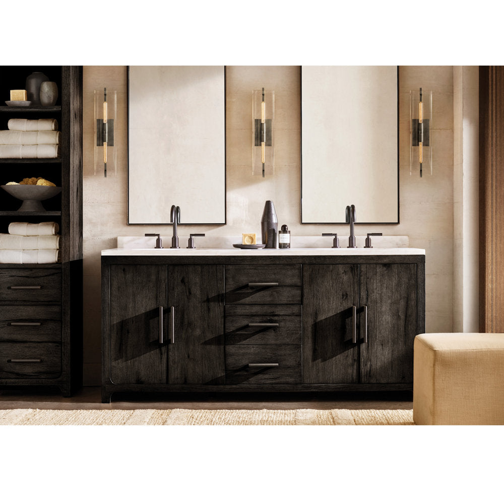 Marbuzet Linear Wall Light, Bathroom Wall Sconce, detail 9