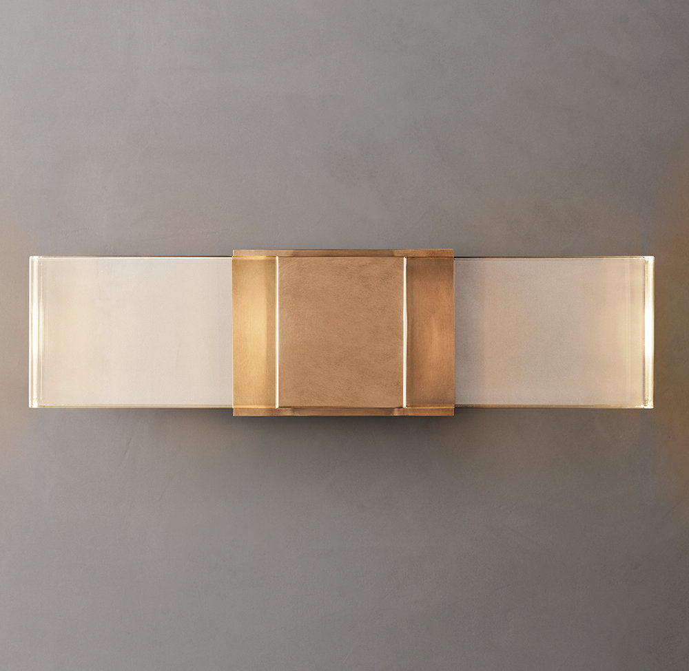 Serra Linear Wall Light - Dimensions Overall: 5", Wall Sconce, detail 7