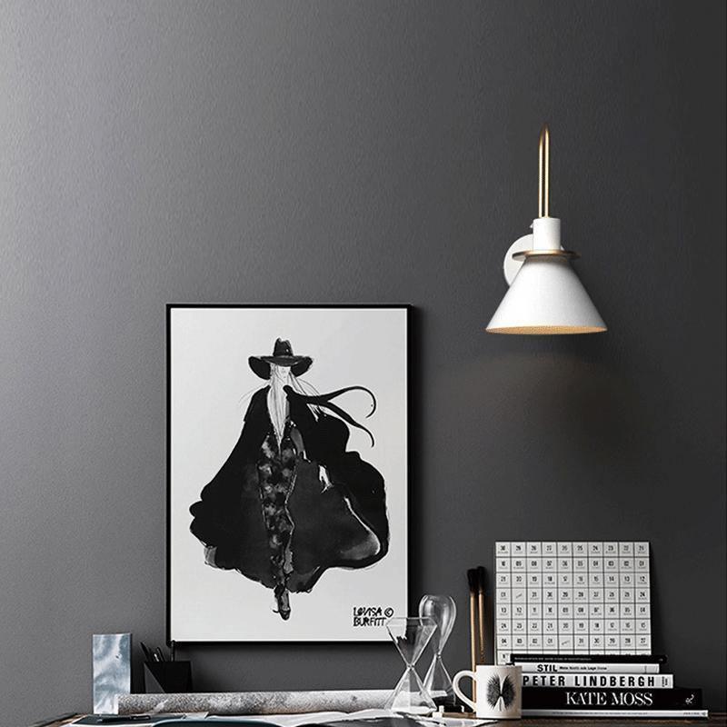 Nordic Metal Wall Light, Hardwired Wall Sconce, detail 6