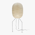 Ellipsa Rice Paper Lantern Floor Light, Floor Lamp, Dia 50cm x H 140cm