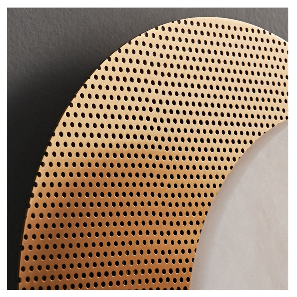 Lumen Alabaster Wall Light, Hardwired Wall Sconce, detail 9