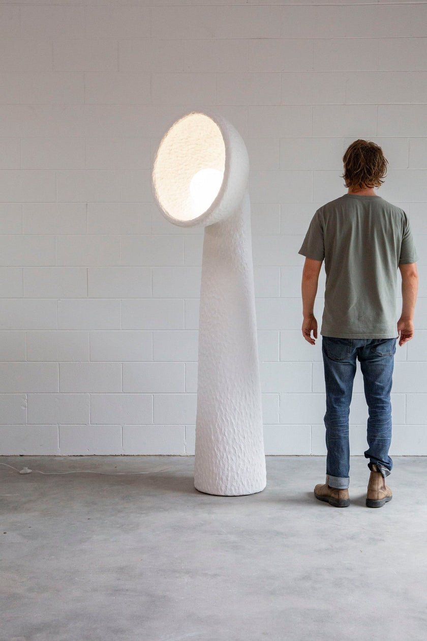 Echo Sculptural Floor Light, Floor Lamp, detail 26
