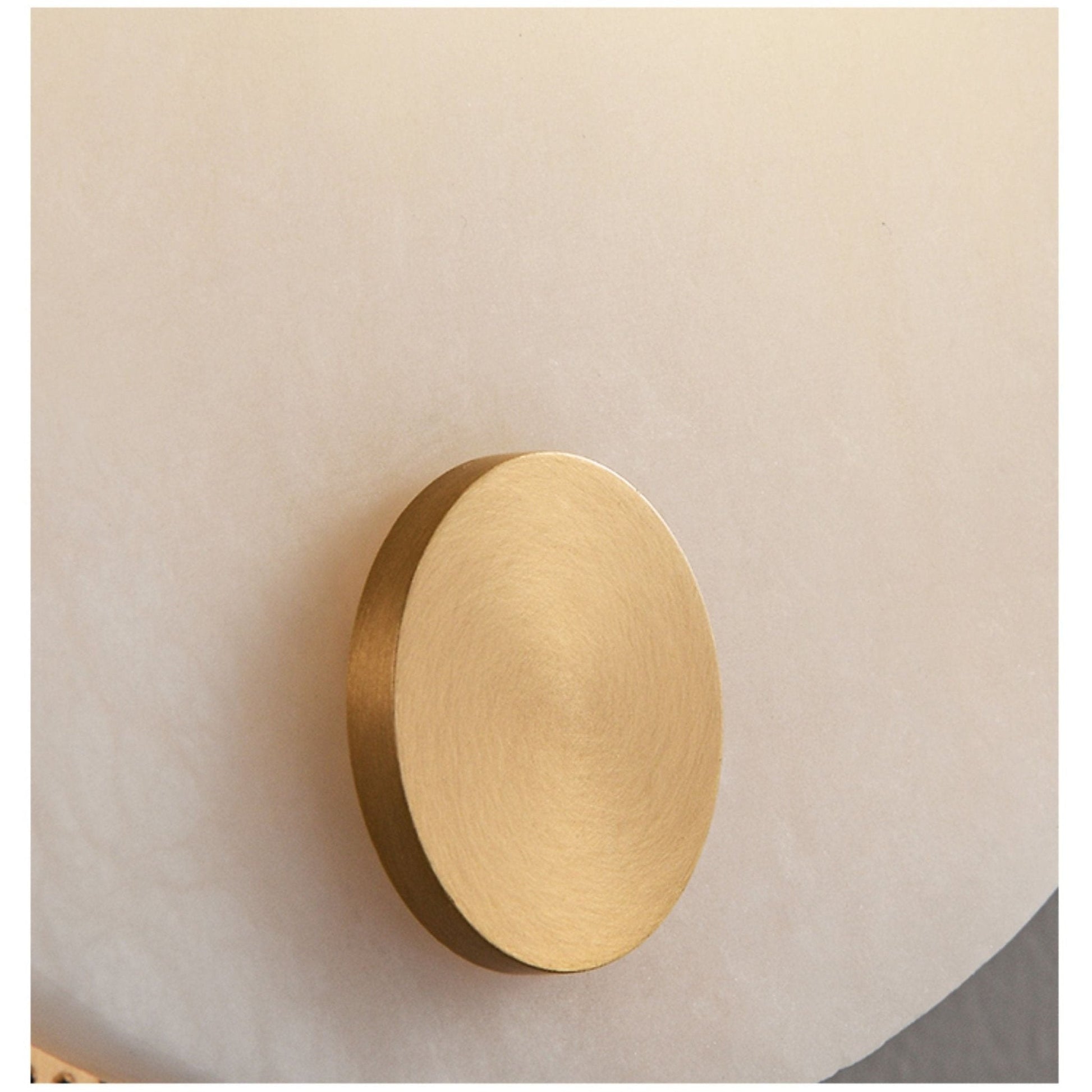 Lumen Alabaster Wall Light, Hardwired Wall Sconce, detail 10