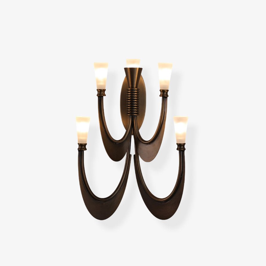 Metropolis Grand Alabaster Wall Light, Hardwired Wall Sconce, detail 2