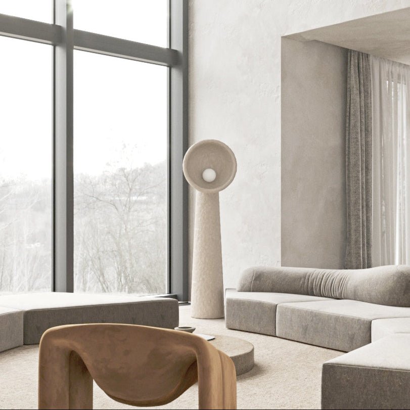 Echo Sculptural Floor Light, Floor Lamp, detail 3