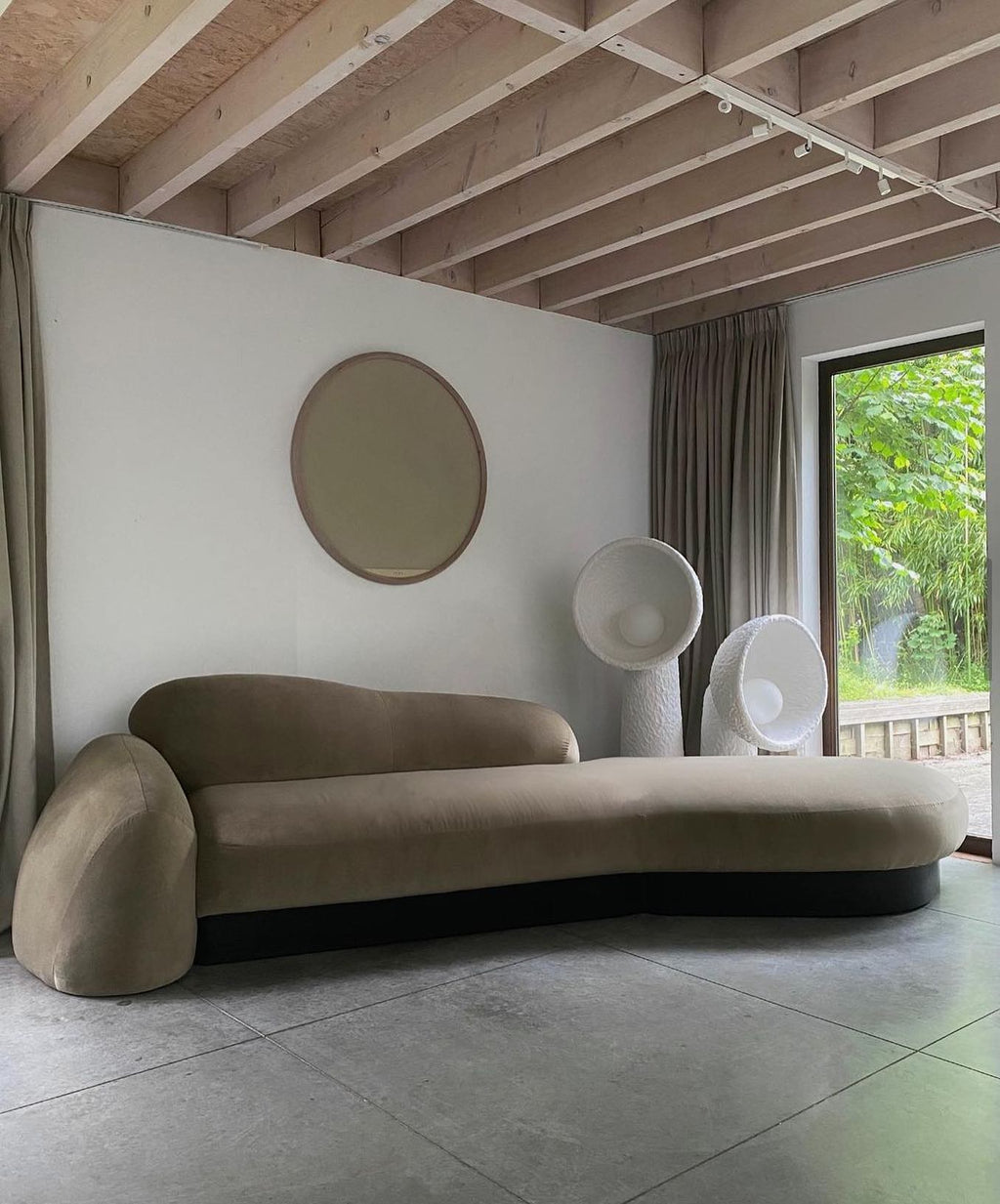 Echo Sculptural Floor Light, Floor Lamp, detail 5