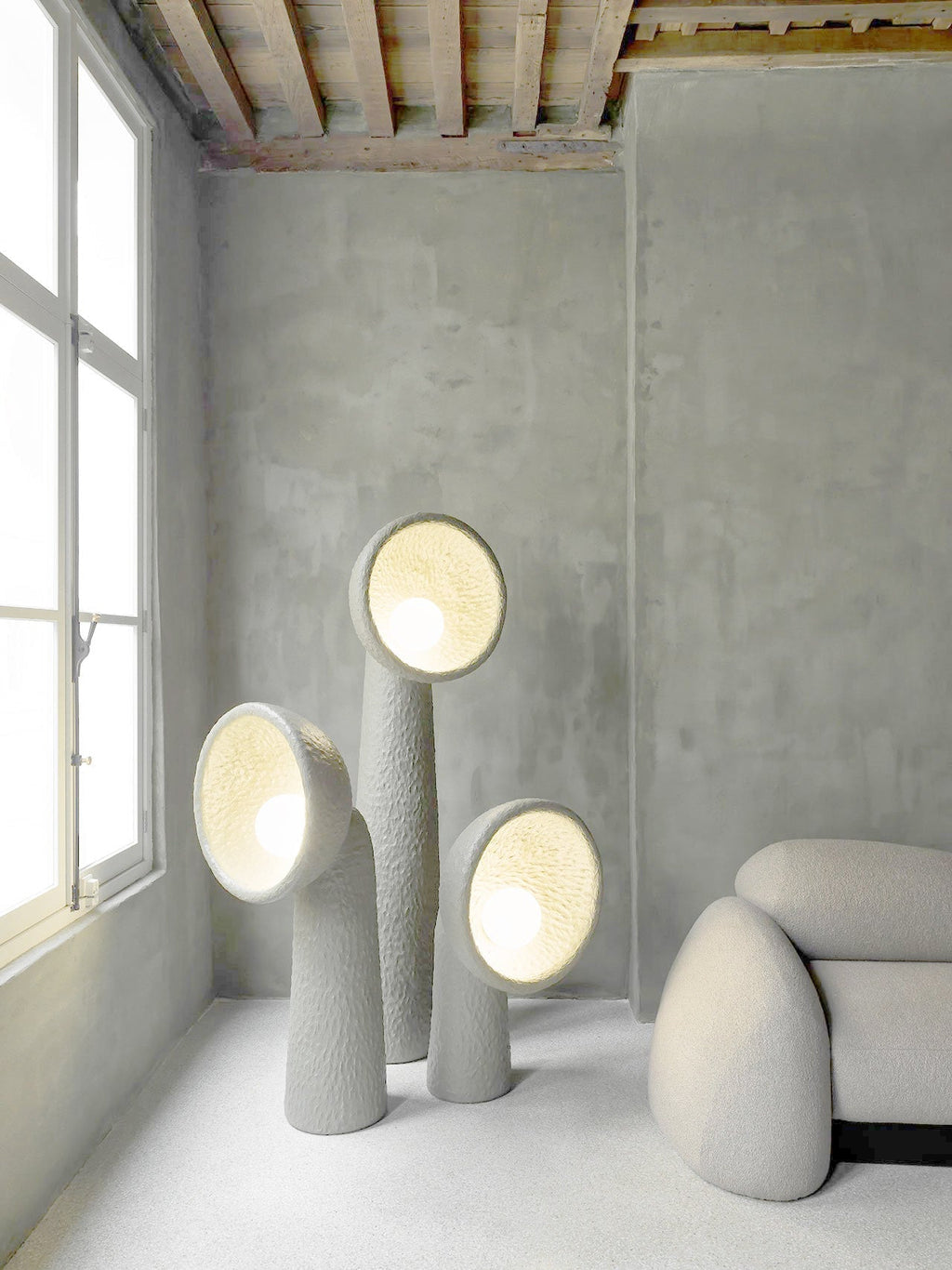 Echo Sculptural Floor Light, Floor Lamp, detail 15