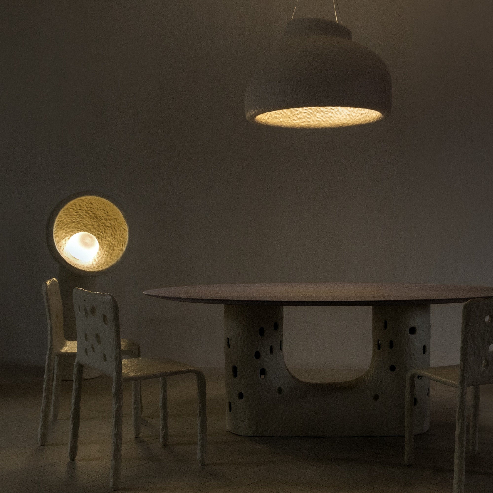 Echo Sculptural Floor Light, Floor Lamp, detail 19