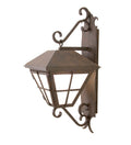 Amato 1-Light 27.00" Rusty Nail Wall Sconce front view
