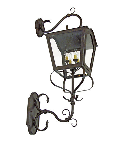 Dominic 4-Light 46.00" Cajun Spice Wall Sconce front view