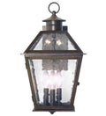 Corrina 3-Light 13.50" Gilded Tobacco Wall Sconce front view
