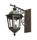 Sebastian 2-Light 28.00" Antique Rust Wall Sconce front view