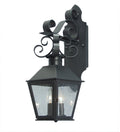 Cadence 2-Light 22.00" Blackwash Wall Sconce front view