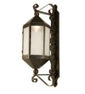 Plaza 1-Light 18.00" Smoke LED Wall Sconce front view