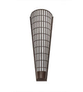 Kalahari 11-Light 48.00" Cafe Noir LED Wall Sconce front view