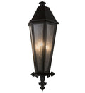 Millesime 3-Light 40.00" Blackwash Wall Sconce front view