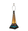 Deer Lodge 19 Inch 1-Light 19.00" Craftsman Brown Hi-Lited Table Lamp front view