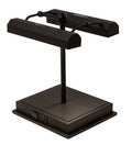 Utica 17 Inch 2-Light 17.00" Oil Rubbed Bronze Table Lamp front view