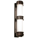 McLean 2-Light 48.00" Dark Bronze LED Wall Sconce front view