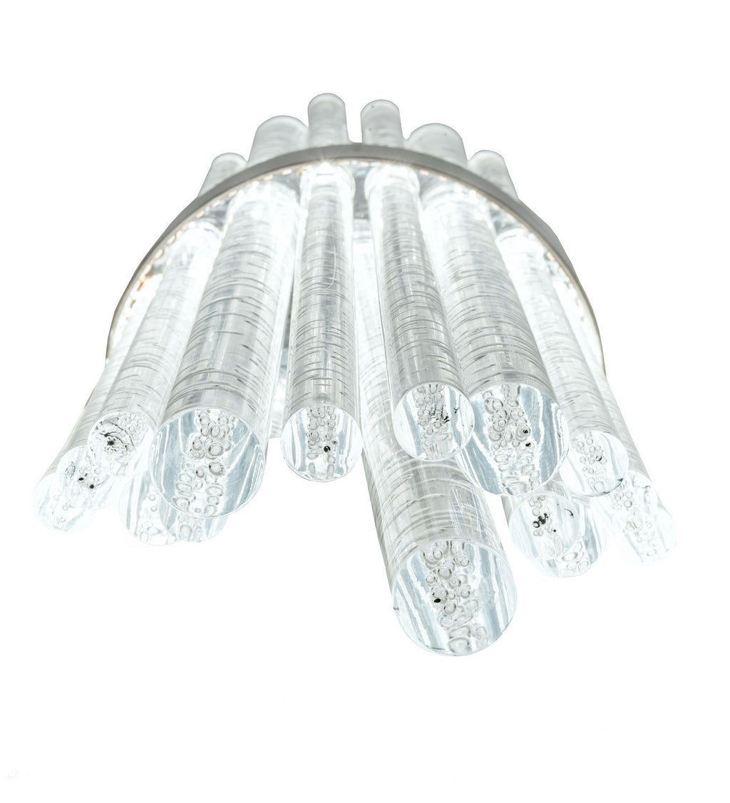 Aquagen 28.00" Mirror Stainless Steel LED Wall Sconce detail view 6
