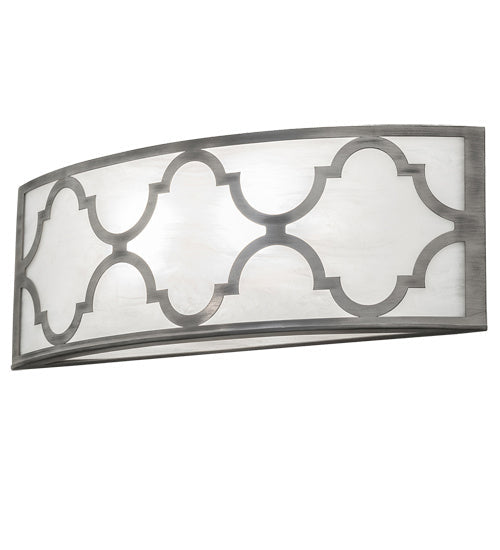 Cardiff 2-Light 10.00" Brushed Nickel Wall Sconce front view