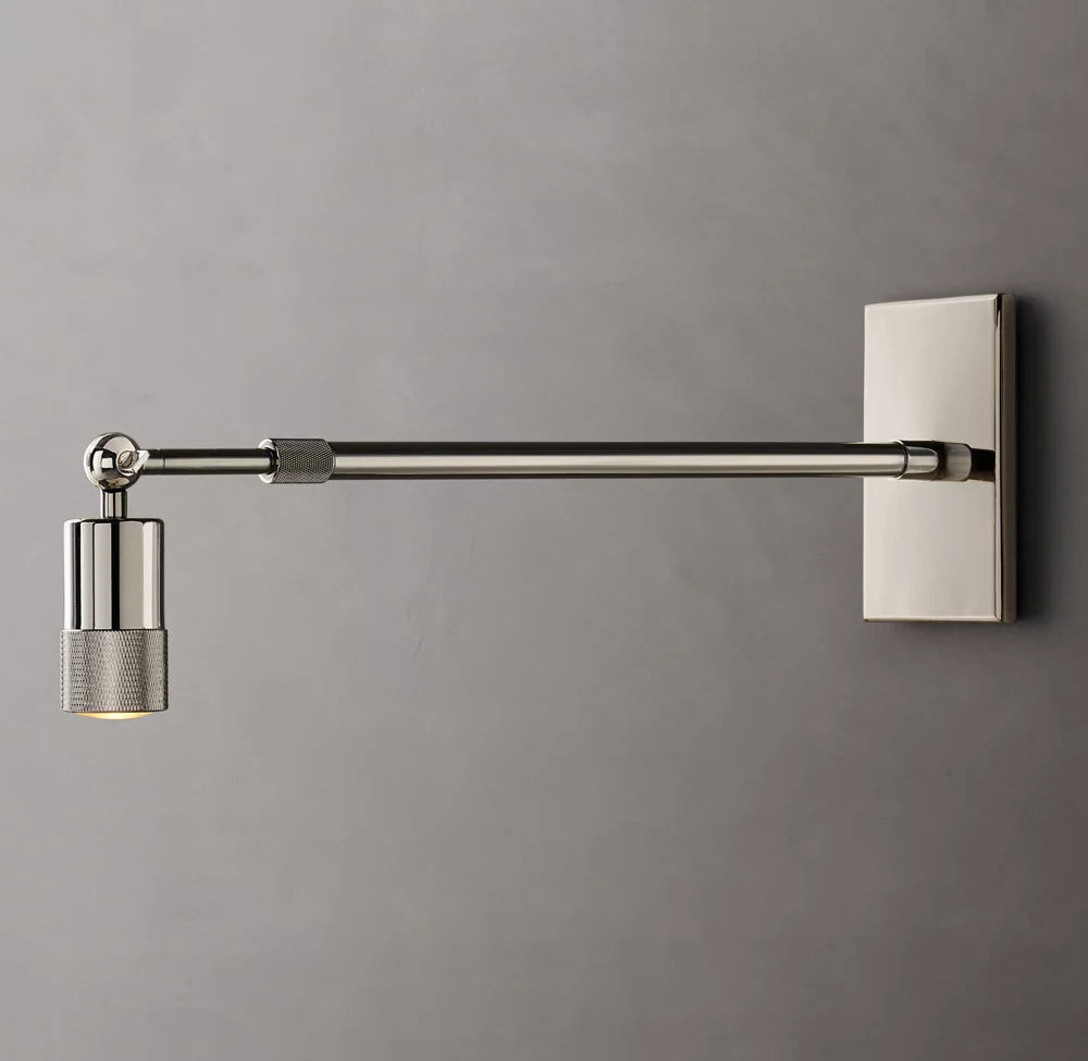 Utilitaire Grand Telescoping Wall Light, Bedroom Wall Sconce, detail 12