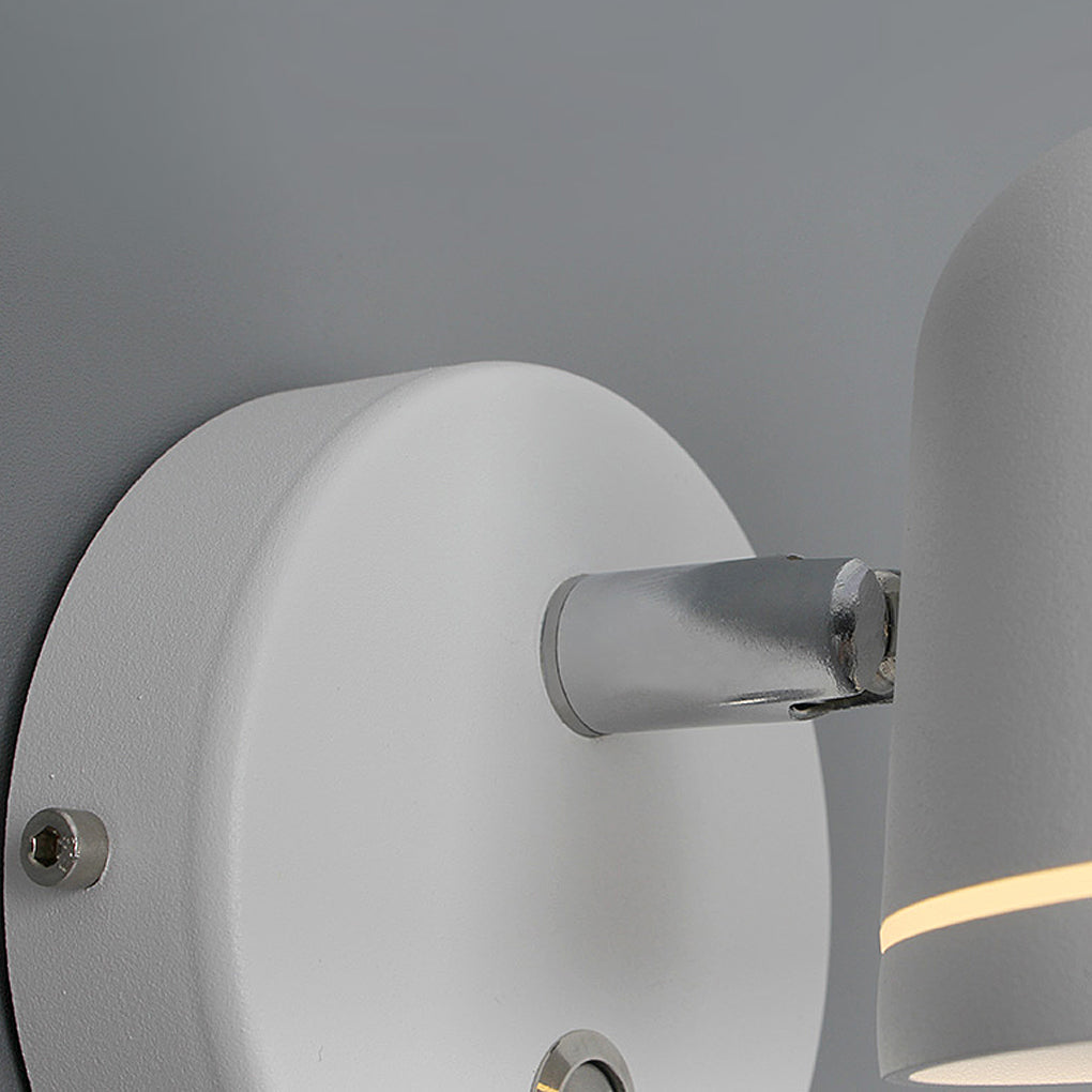 Adjustable Circular Stepless Dimming LED Nordic Wall Light, Bathroom Wall Sconce, detail 10