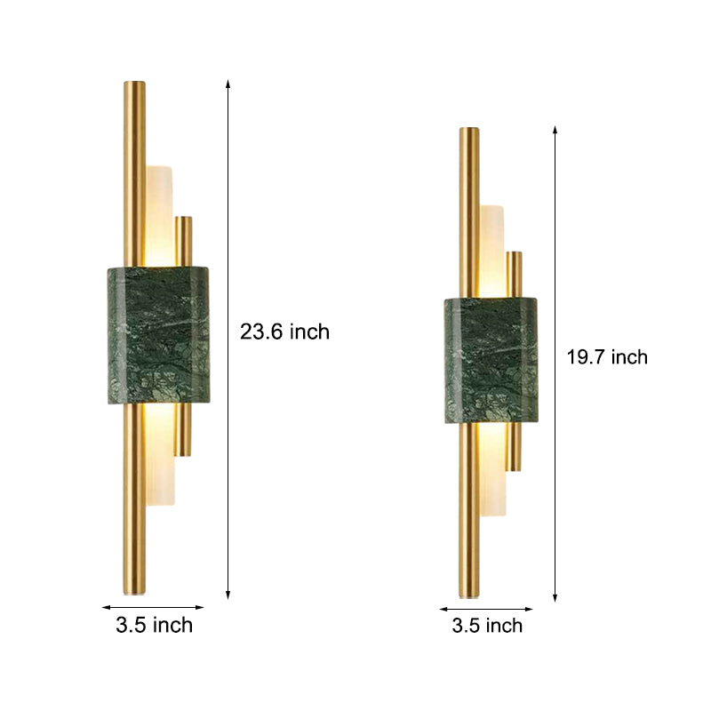 Strips Marbles Creative Premium Postmodern LED Wall Fixtures Fixture Wall Light, Hardwired Wall Sconce, detail 8