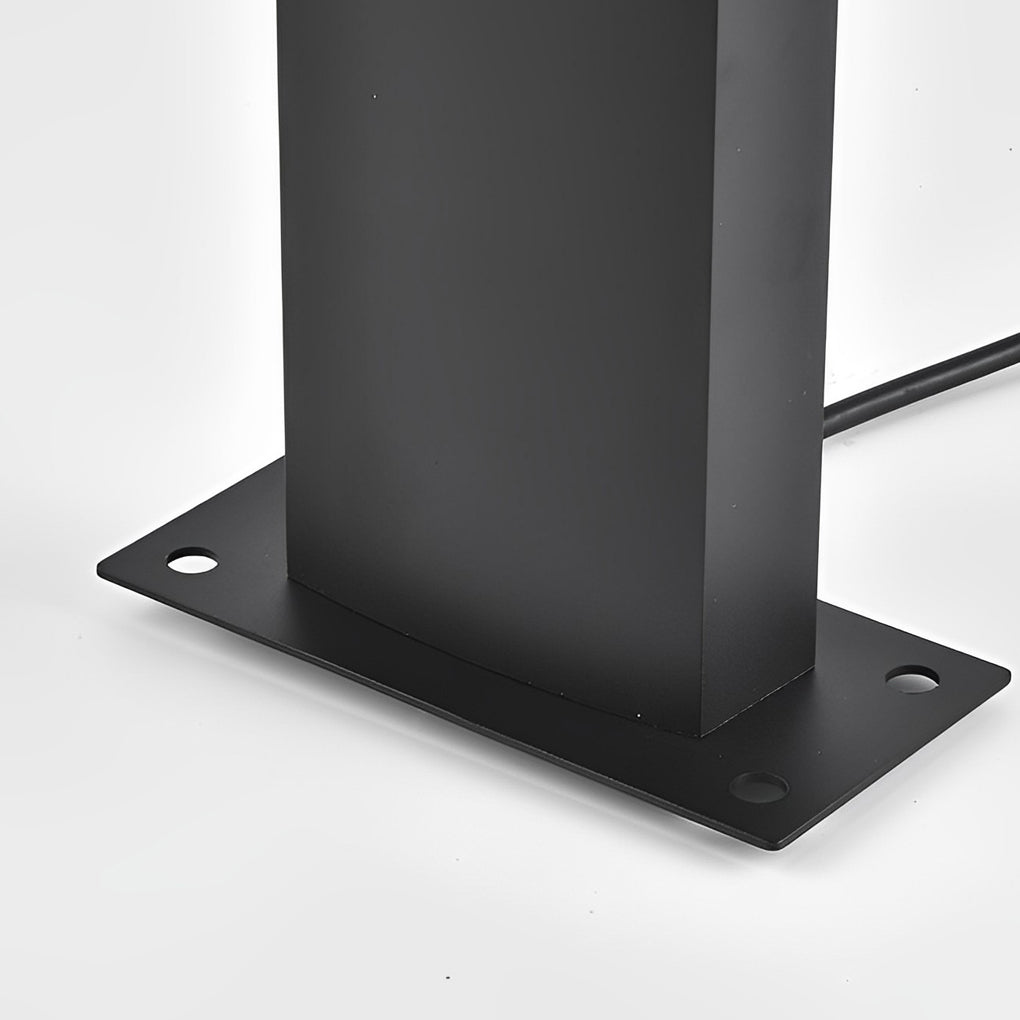 Waterproof IP65 COB LED Black Contemporary Exterior Pathway Lights, Outdoor Wall Light, detail 10