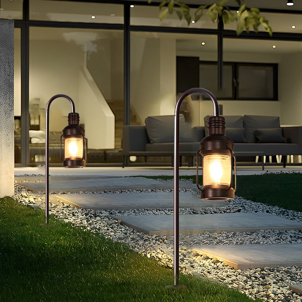 Antique Lantern Aluminum Waterproof LED Exterior Wall Light Lawn Lights, Outdoor Wall Light, detail 4