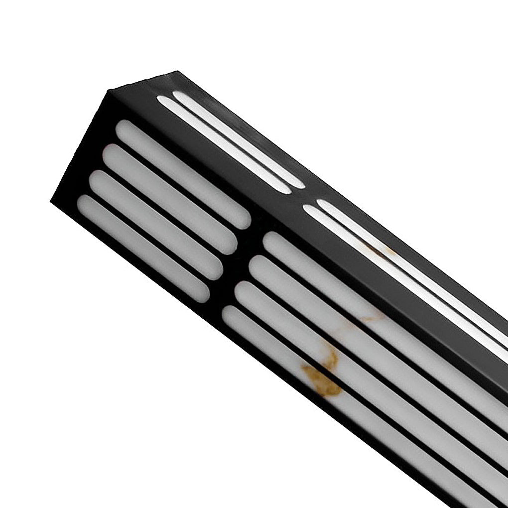 Long Strip Box Waterproof LED Black Contemporary Exterior Wall Light, Outdoor Wall Light, detail 6