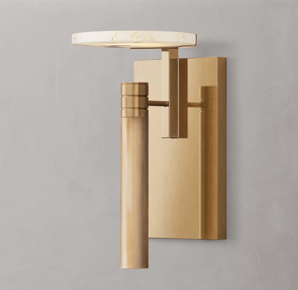 M└lange Disc Wall Light, Bathroom Wall Sconce, detail 3