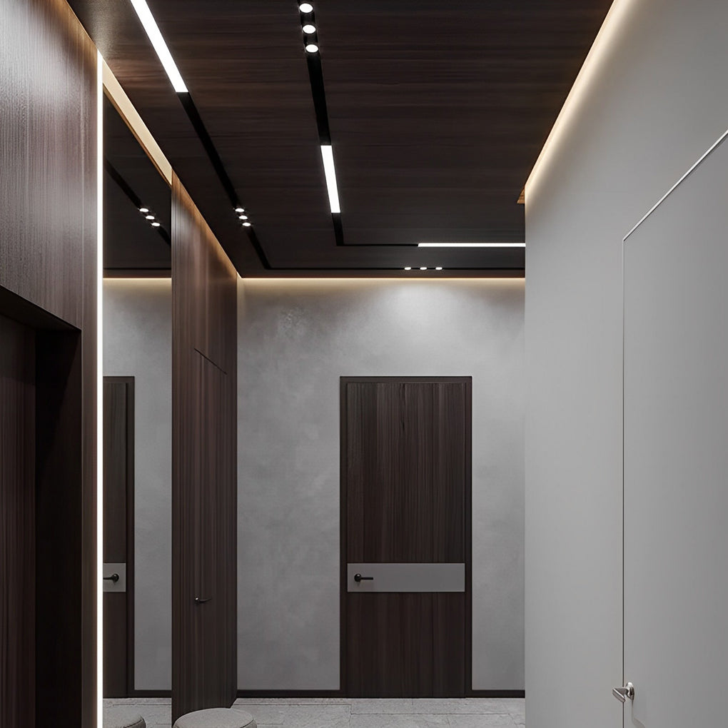 Curated Mini Recessed Invisible LED Strip Lights Under Cabinet Lighting Linear Lights, Bathroom Wall Sconce, detail 9