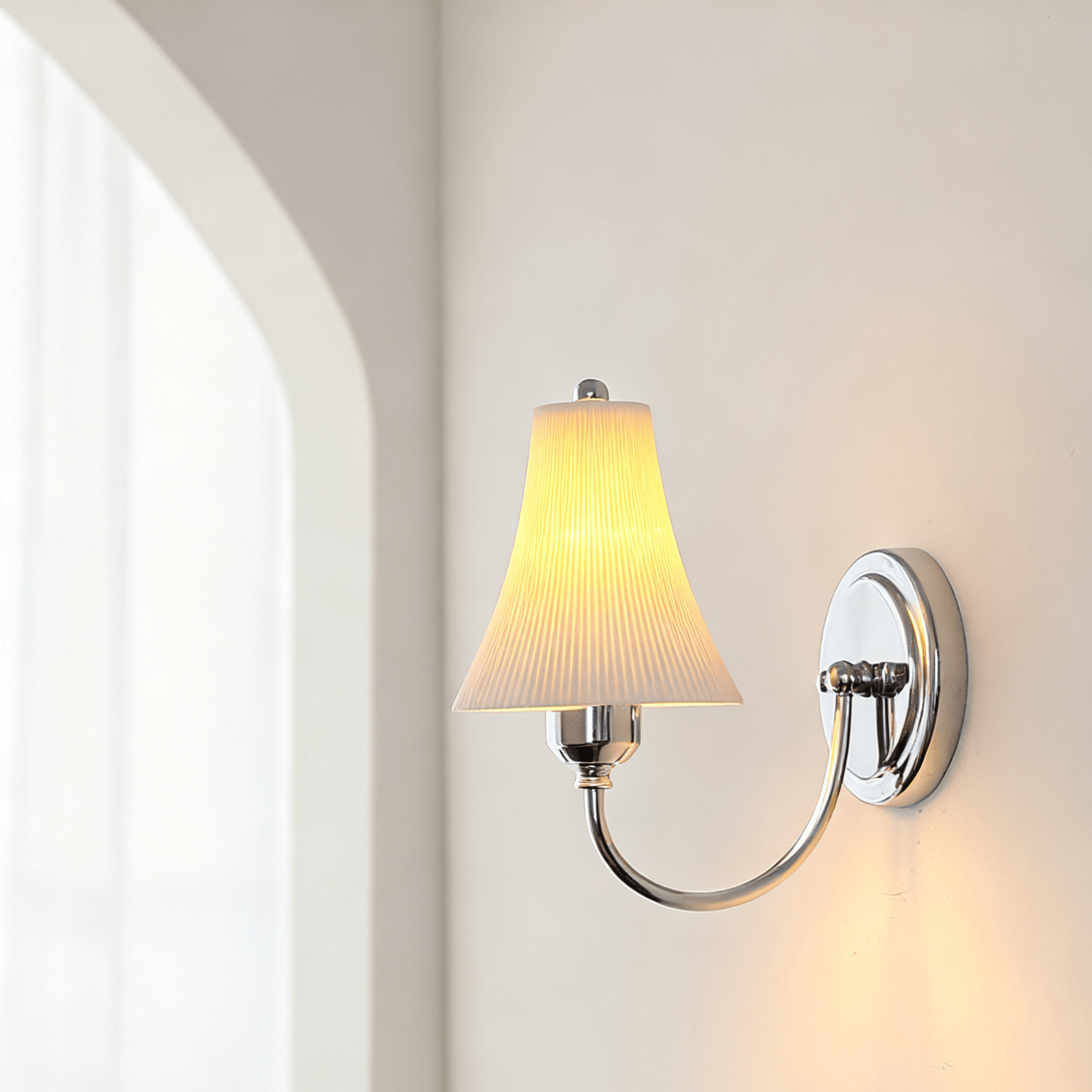 Slim Waist Wall Light, Hardwired Wall Sconce, detail 7