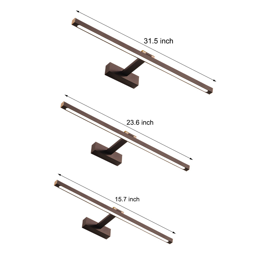 Contemporary LED Rotatable Vanity Fixture Bar for Dressing Table, Bathroom Vanity Light, detail 9