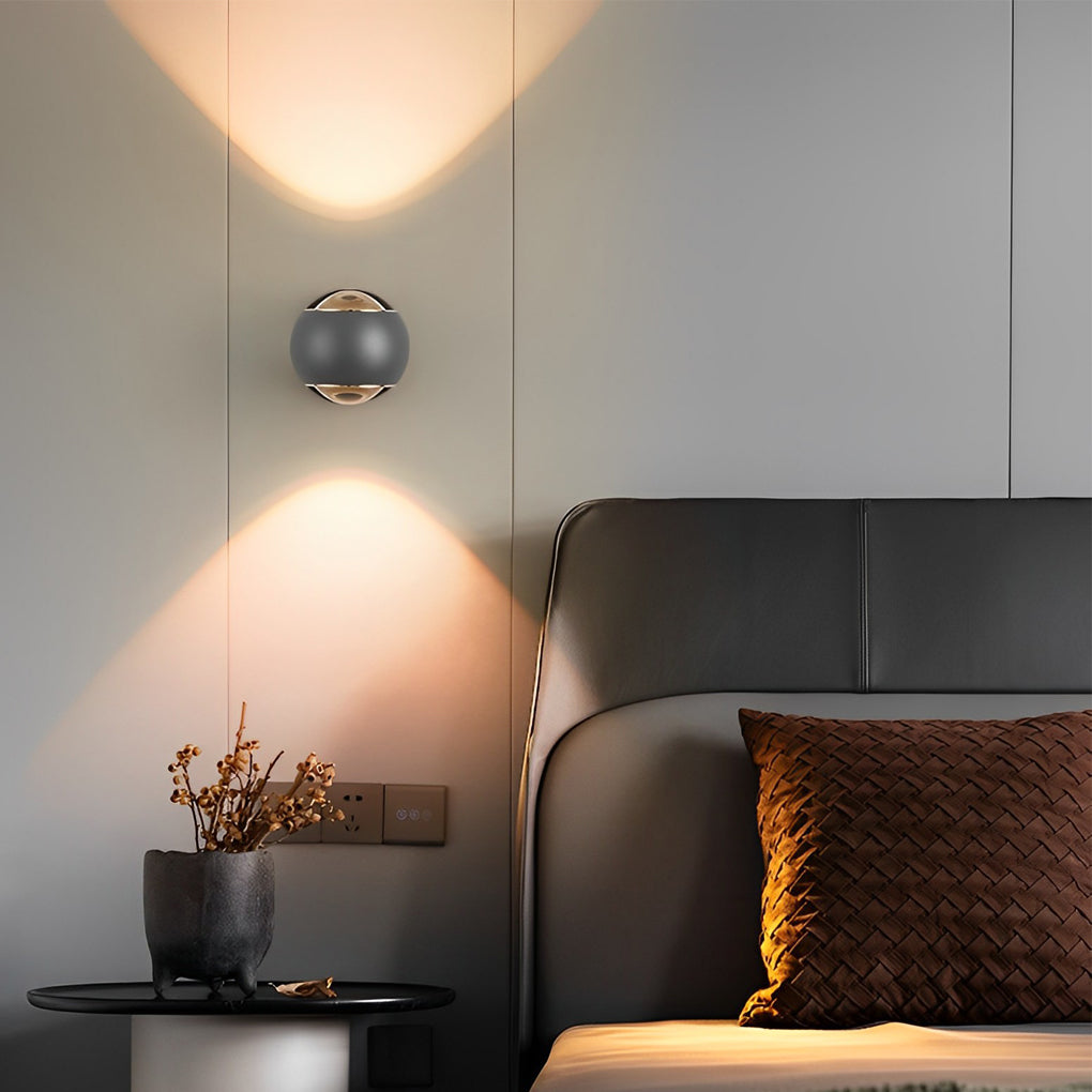 Creative Up and Down Light LED Contemporary Wall Light Wall Washer Lights, Bedroom Wall Sconce, detail 5