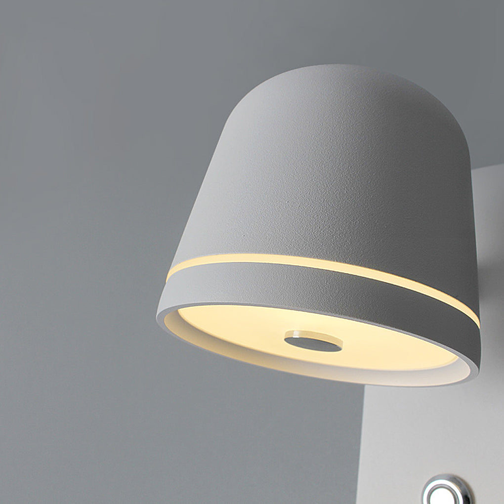 Adjustable Circular Stepless Dimming LED Nordic Wall Light, Bathroom Wall Sconce, detail 11