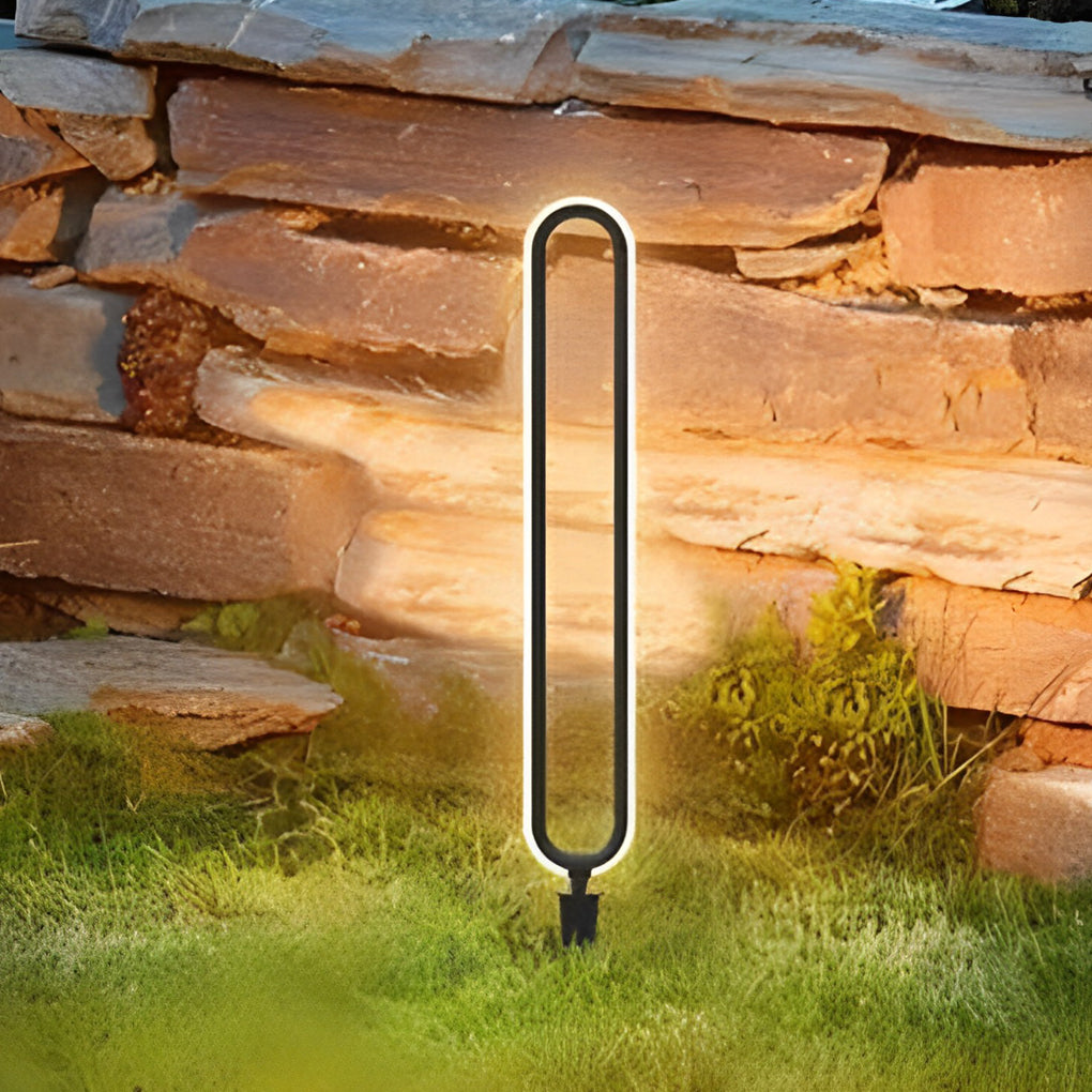 Waterproof Long Strip Aluminum LED Black Contemporary Solar Pathway Lights, Outdoor Wall Light, detail 3